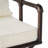 Versatile Outdoor Bar Stool with Cushions and Durable Metal Construction