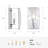 Dimmable Crystal Wall Light-1742840480
