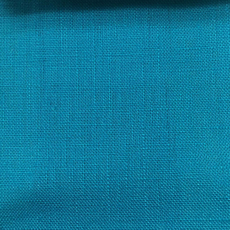 Tissu en lin Newport-Brighton, Turquoise