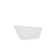 Acrylic Freestanding Bathtub, Modern & Contemporary Design Soaking Tub With Toe-Tap Drain In Chrome And Classic Slotted Overflow