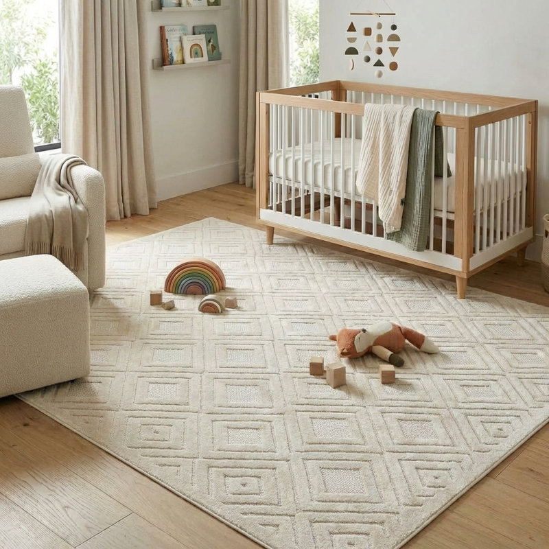 Tapis intérieur / extérieur Kahli Performance, Rectangle 5 pi x 7 pi