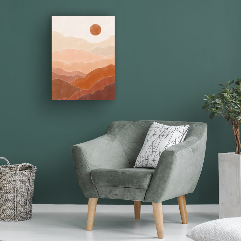 Bolog Elena Ristova Aspectratioterracotta37 Canvas Art, 14" H x 19" W