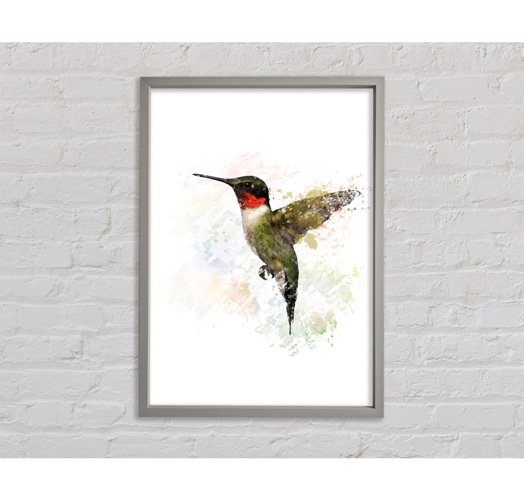 Gerahmtes Bild Hummingbird Wings