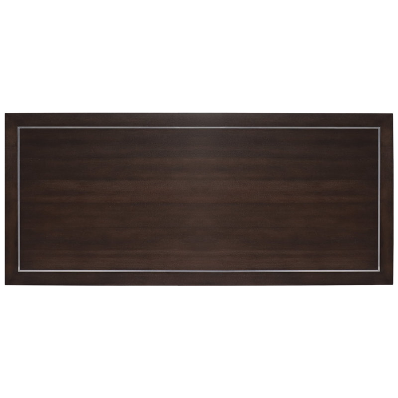 Bureau double caisson House Blend, H 30 po x l 64 po x P 28 po