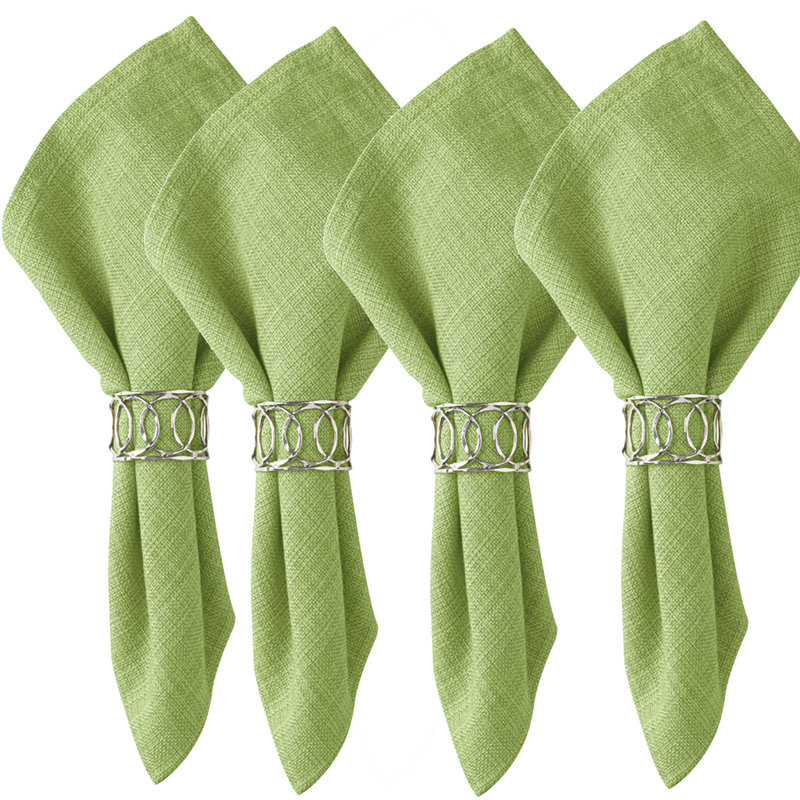  Celery Casual Classics Napkin Set of 4, Multicolored