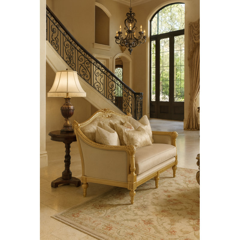 Cutrer Velvet Loveseat