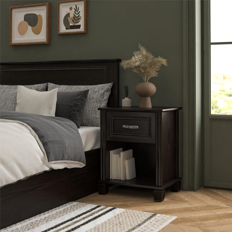 Hillview 20.63'' W Nightstand, Espresso