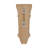 12-1/2 in x 5-3/8 in x 5-5/8 in Unfinished Solid Classic Traditional Plain Wood Corbel-51892782
