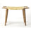 Tristan Natural Wood & Rattan Stool