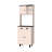 Emily and Wengue 1-Drawer Kitchen Pantry-244742999