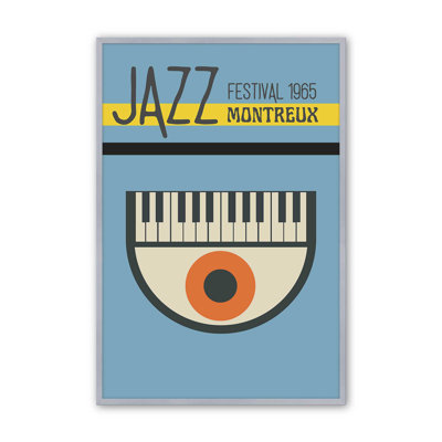 Reproduction d'affiche rétro Vintage Jazz