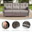 7-Piece Patio Furniture Set, All-Weather Outdoor Seating Set With Swivel Glider Chairs-80448721