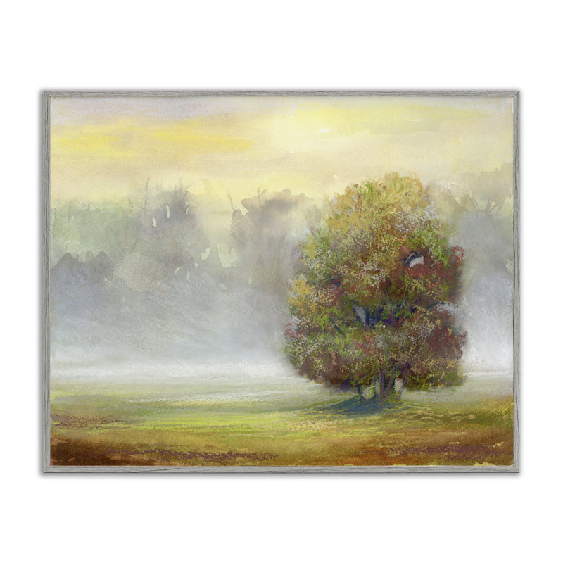 «Dry Brush Tree in Nature», estampe numérique, design par Ashley Davis, Estampe numérique Farmhouse, H 24 po x l 30 po