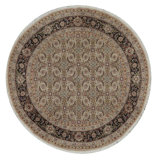 Manchuria One-of-a-Kind Round 6' X 6' Hand Knotted Area Rug