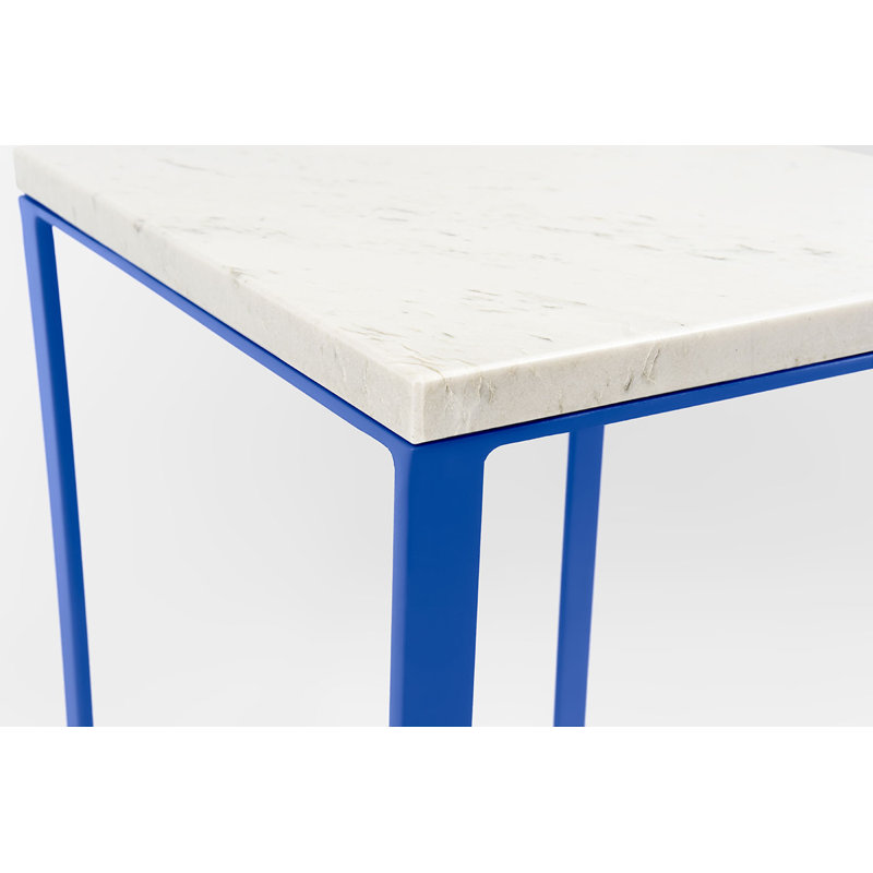 Abdul-Raqib Frame End Table, Blue