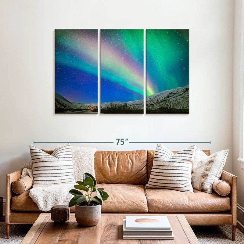 Rorry Dalton Highway Aurora, 36" H x 57" W