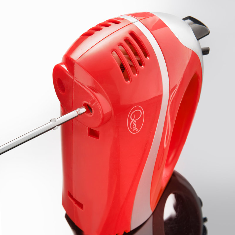 Quest 5 Speed Hand Mixer, Red