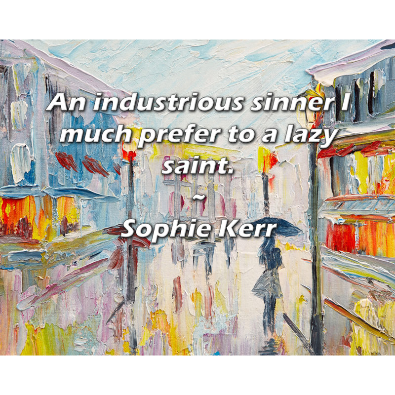 "Astoria Grand Gallery", toile tendue par Sophie Kerr, H 17 po x l 24 po