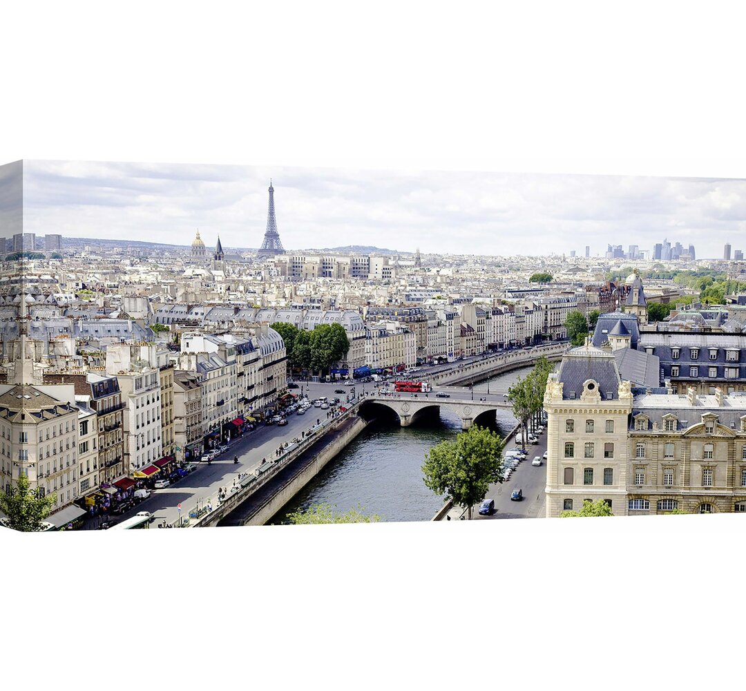 Leinwandbild View of Paris von Vadim Ratsenskiy