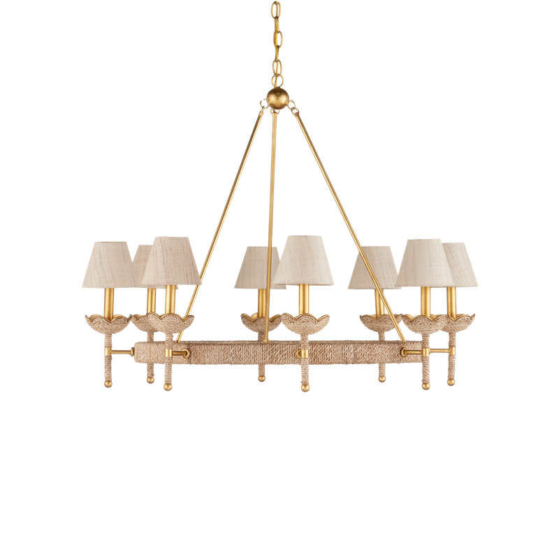 Vichy 8 - Light LED Chandelier