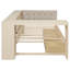 Lit plateforme en bois avec tablettes de rangement et tiroirs-1518563473-1518563474