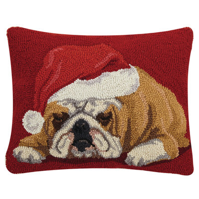 Coussin en laine Christmas