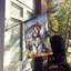 Drapeau Cowboy Welcome House-112699346