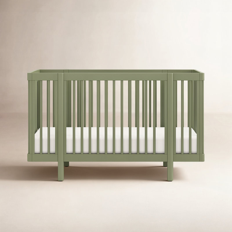 Pogo 8-in-1 Convertible Crib, Olive