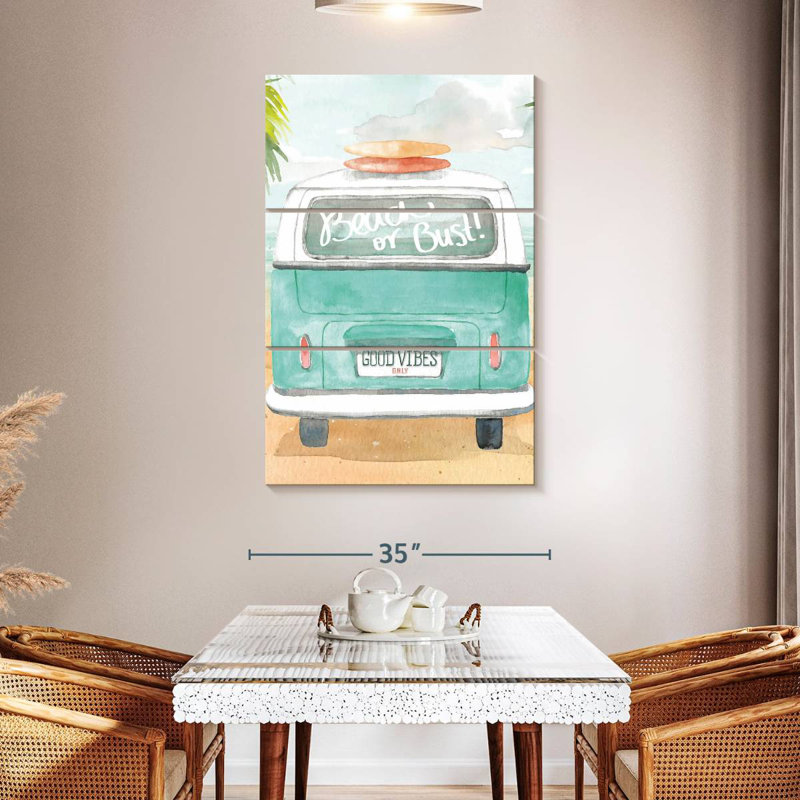 Mehar Surfs Up I, 50" H x 32" W