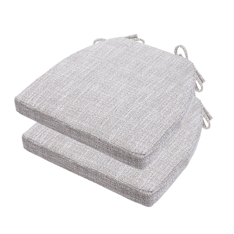 17-inch Depth Trapezoidal Cushion, Beige Polypropylene/Olefin