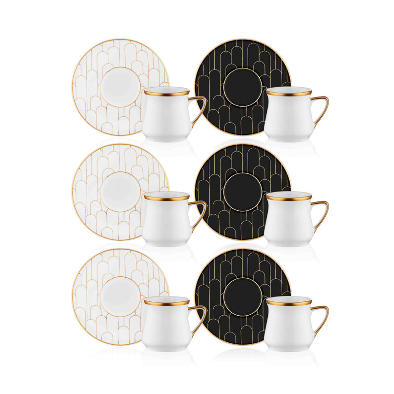 Ensemble de 6 tasses à café Episkopi
