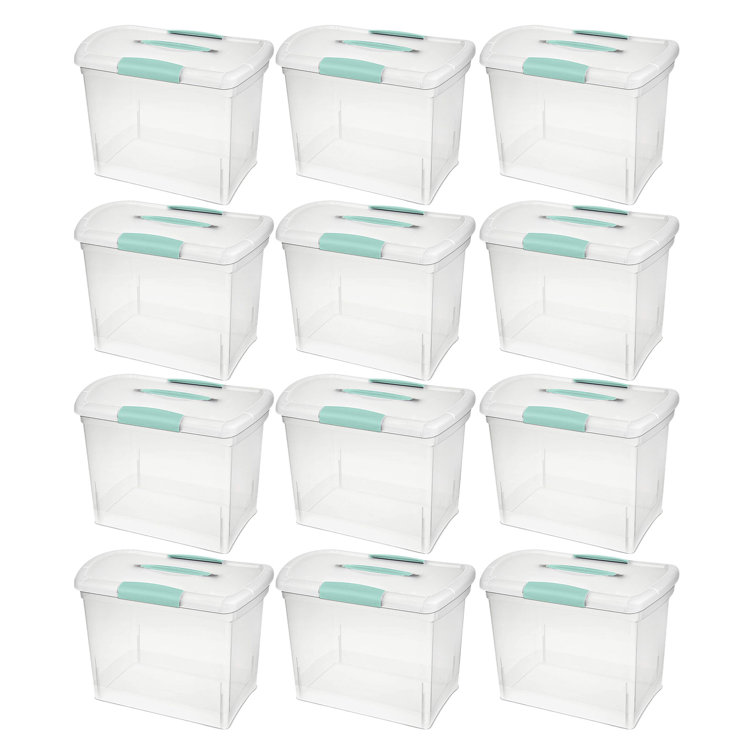 Food Lion Food Storage Container with Attached Lid Square Small
