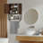 Medicine Cabinet with Two Barn Door,with Adjustable Shelf and Towel Bar-2115894167