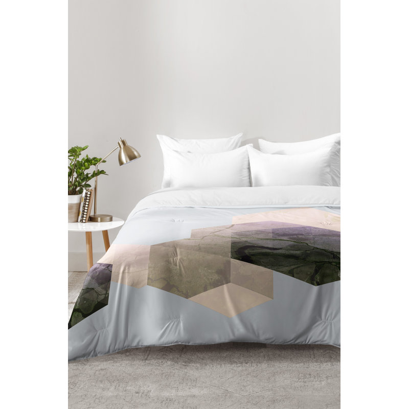 Ensemble d’assises 2 pièces, Édredon pour grand lit + 2 taies décoratives sta
