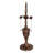Roses And Scrolls Metal Table Lamp