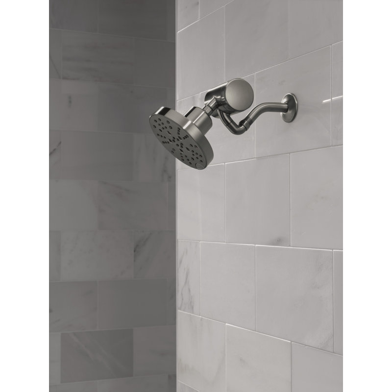 Clarifi Premium Shower Filter Attachment with Filter, Black Stainless