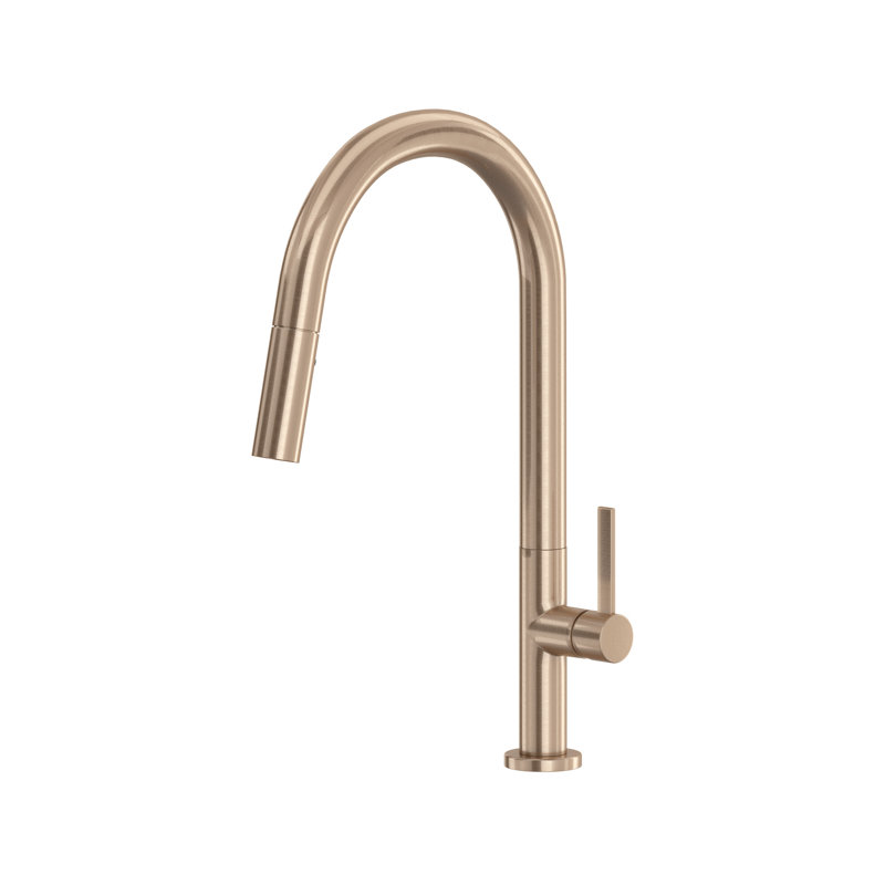 Lux Pull-Down Kitchen Faucet, Vintage Gold