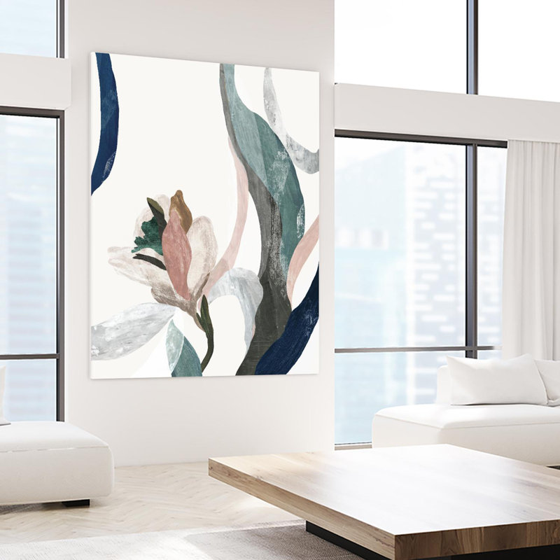«Arabesque Ii», reproduction d'art sur toile géante de 72 po x 54 po