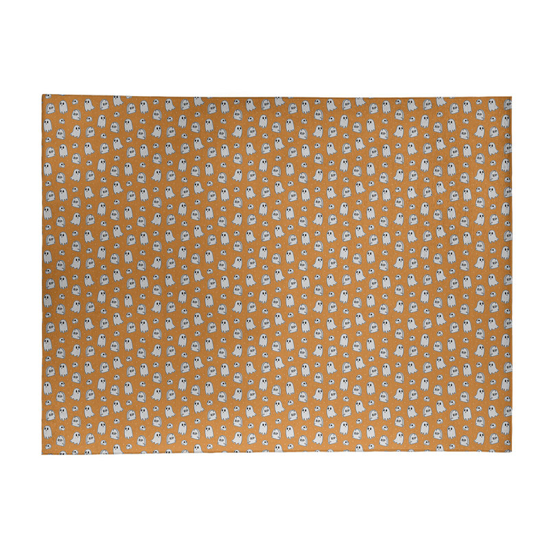 Tapis de zone orange classic ghosts, Rectangle 5 pi x 7 pi
