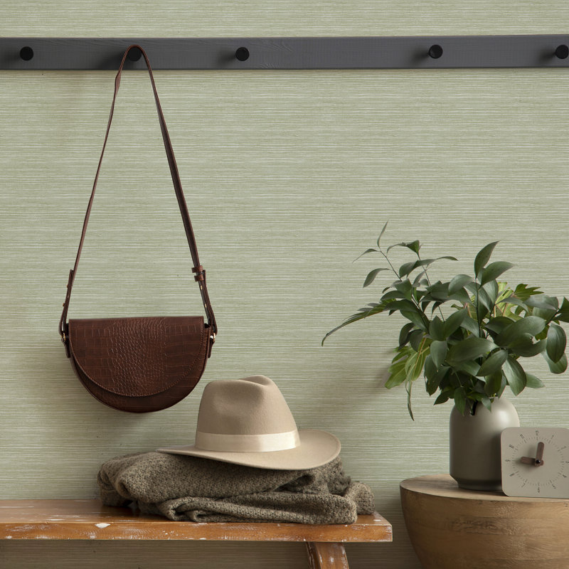 Superfresco Easy Emperor Grasscloth Sage Wallpaper, Sage