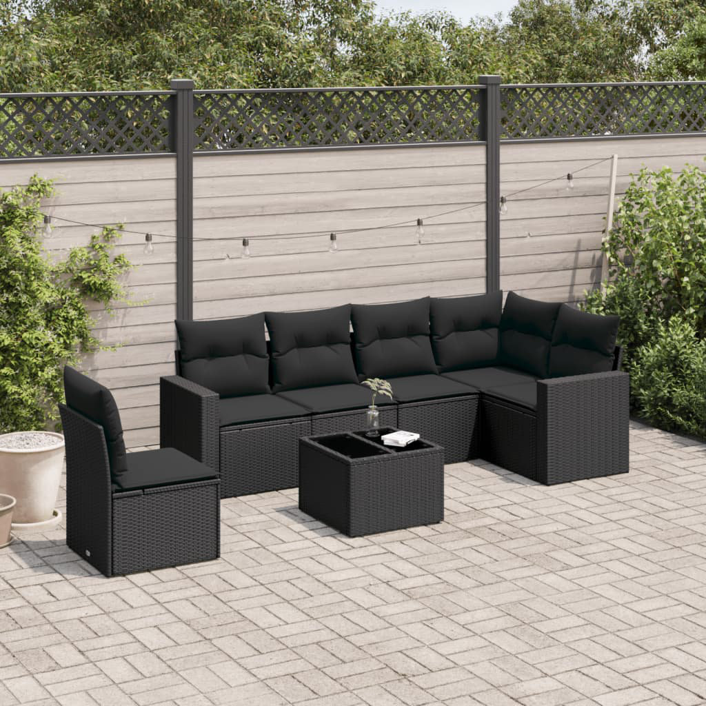 Gartensofa mit Kissen