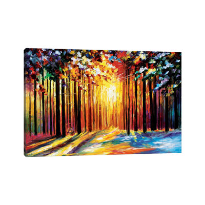 Sun Of January - Wrapped Canvas Painting