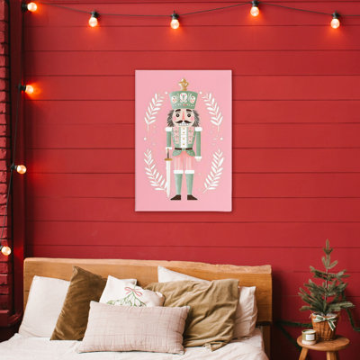 Suite casse-noisette en toile rose pastel, design par Petal Prints Design