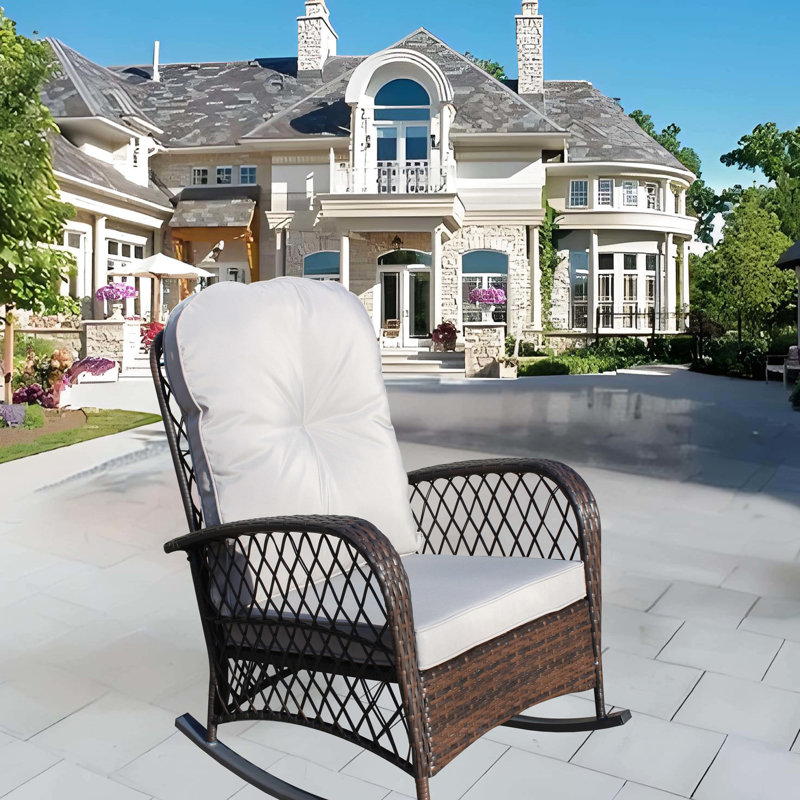 Chaise berçante avec coussin d'eau - Extérieur