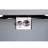 Square Smoked Glass Fire Pit 30" - Rust And Heat With Protector Steel