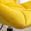 Fauteuil demi-tonneau pivotant en velours de 20,5 po Kamylle-356306928