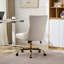 Fauteuil de bureau en velours American Style