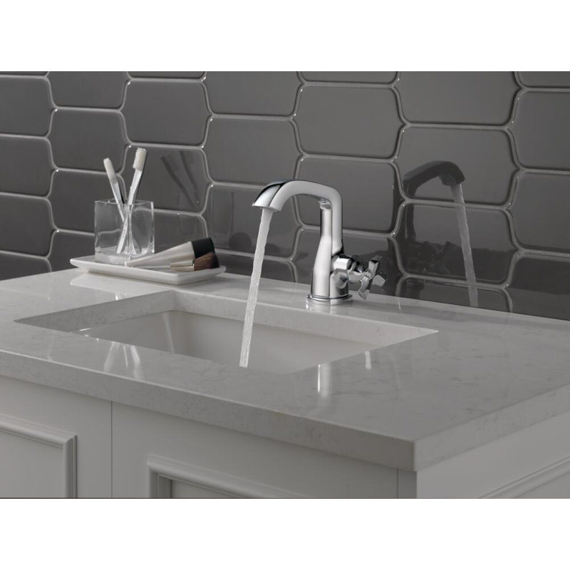 Single Handle Bathroom Faucet, Lumicoat  Chrome