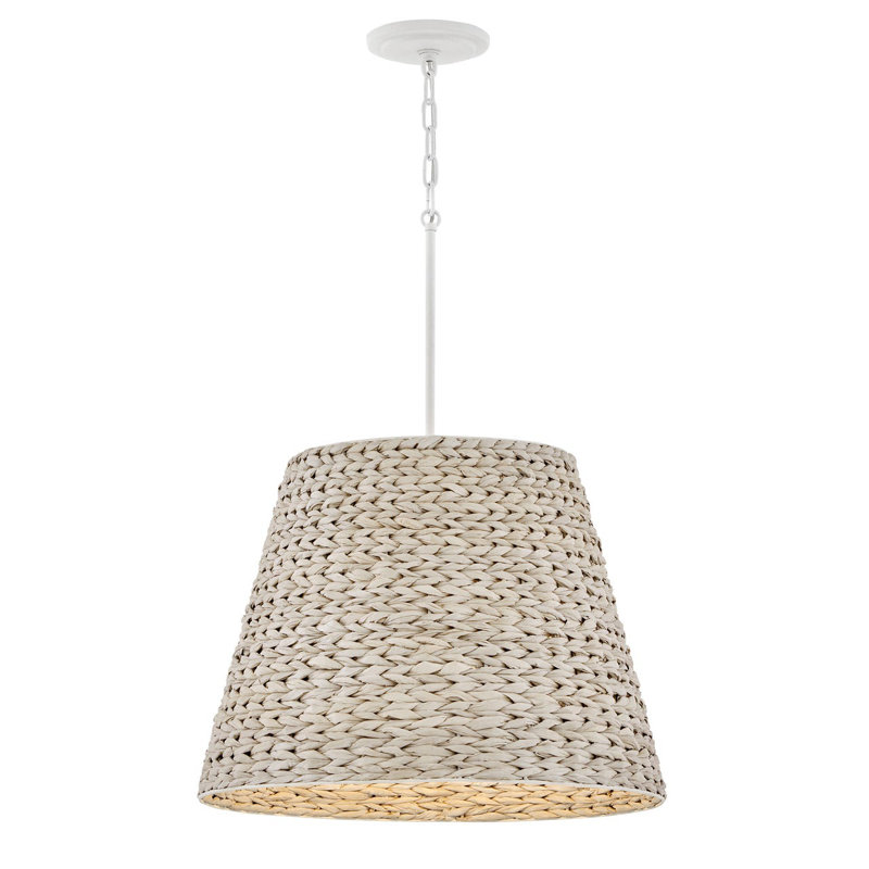 SEABROOK Chandelier, Textured Plaster