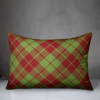 Plaid Throw Pillow